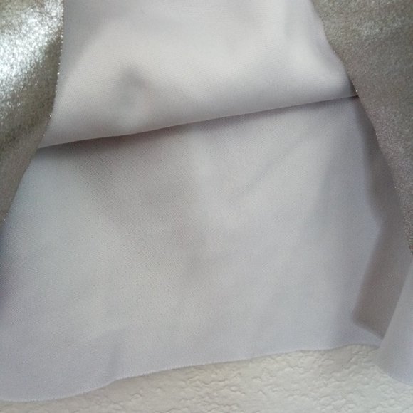 ZARA Metallic Vegan Leather Elastic Mini Skirt S - Picture 9 of 12